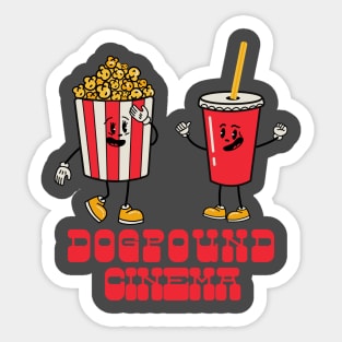 DOGPOUND CINEMA SNACK BAR Sticker